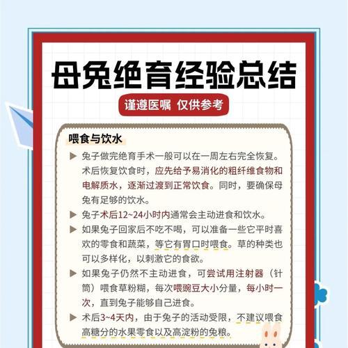 母兔怀孕周期的判断及相关知识（了解兔子怀孕周期，科学繁殖兔子）
