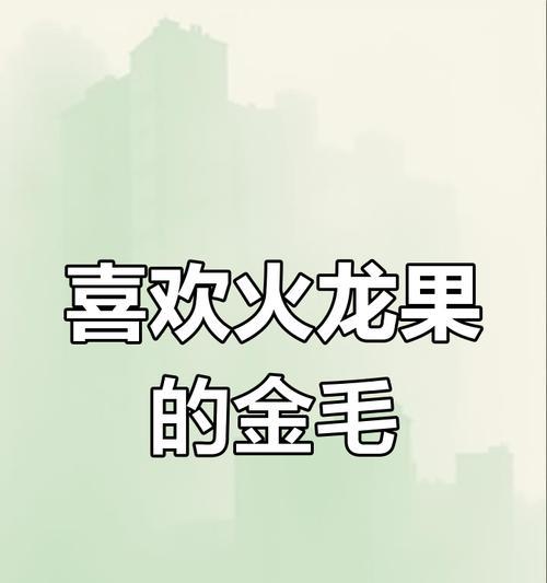 金毛喜欢的水果，你知道哪些？（揭秘金毛最爱的水果种类及营养价值）