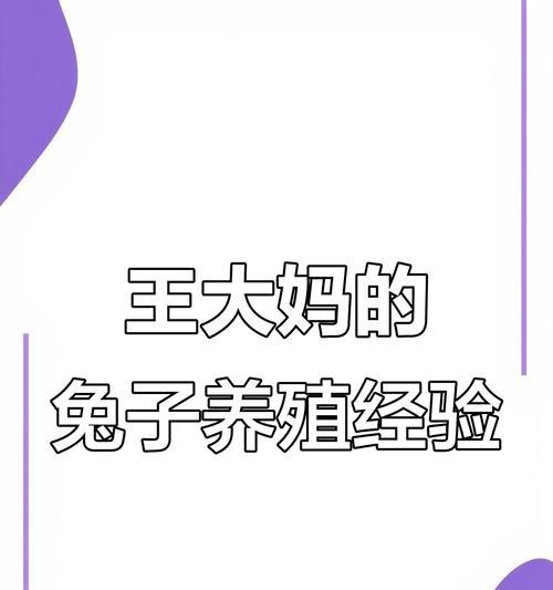 兔子饲喂要点（兔子饲喂技巧和注意事项，让你养兔无忧）